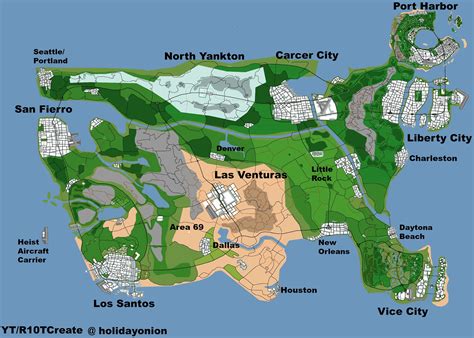 Concept Map Shows a GTA United States - GTA BOOM