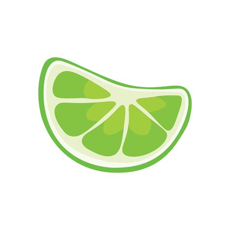 Lime slice vector illustration 25683134 Vector Art at Vecteezy