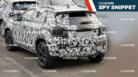 Jeep small SUV continues testing; interiors spied for the first time - CarWale