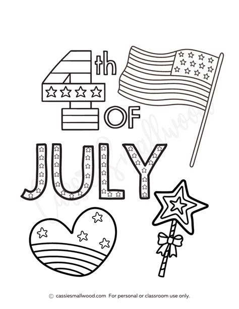 American Flag Coloring Page Pdf