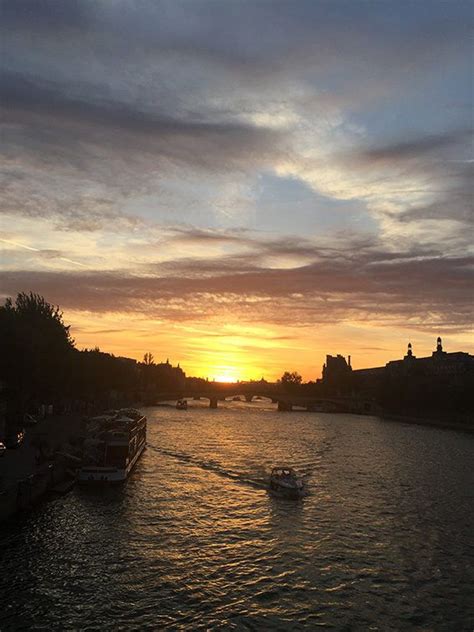 Sunset on the Seine River in Paris Stylebook, Alexandria, August ...