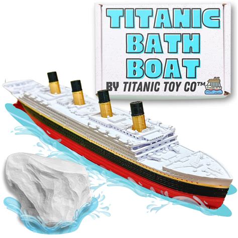 Buy Titanic Bath Boat And Pool Toy By TitanicToyCo, RMS Titanic Toys ...