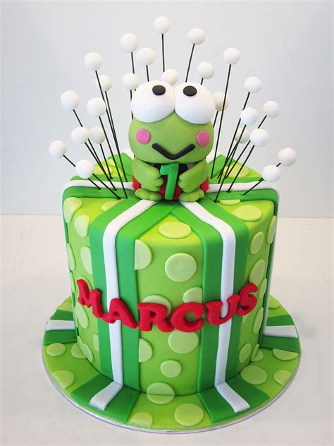 keroppi | Themed cakes, Frog cakes, Eat cake