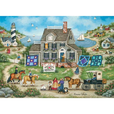 Ocean Breeze Quilts 1000 Piece Jigsaw Puzzle | Spilsbury