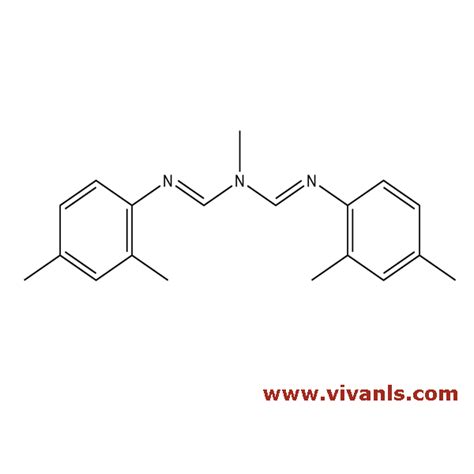 Amitraz, CAS Number 33089-61-1, Formula C₁₉H₂₃N₃, VIVAN Life Sciences