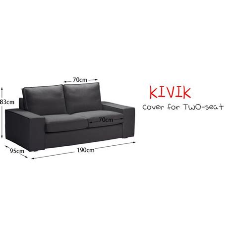 Ikea Kivik 2 Seat Sofa Cover Kivik Cover Kivik Replacement | Etsy