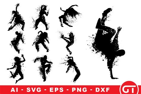 Hip Hop dance Svg Bundle , Dance Svg, hip hop Dance Team Svg