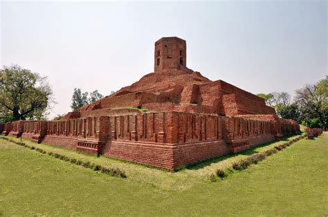 Fascinating Ruins of Ancient Chaukhandi Stupa in Sarnath • The Mysterious India