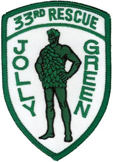 33rd RESCUE SQUADRON – JOLLY GREEN | Flightline Insignia