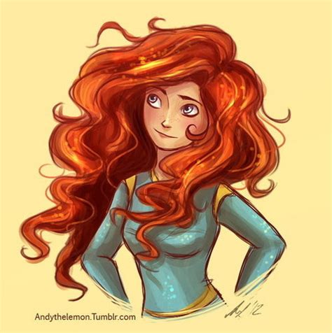 Merida - Brave Fan Art (32861299) - Fanpop