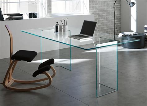 Tonelli Bacco Glass Desk | Glass Desks | Home Office Furniture ...