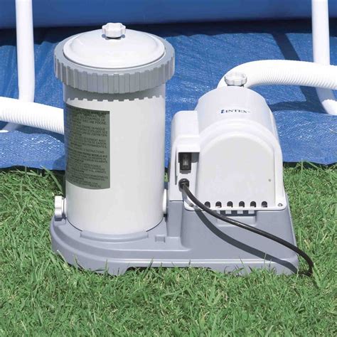 NEW Intex 1000 GPH Pool Pump Filtration System Swimming Pool Cleaning Filter - Walmart.com