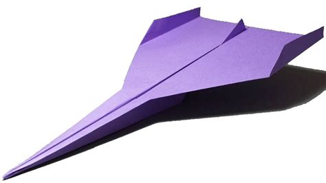 FASTEST PAPER AIRPLANE (How to make) - YouTube