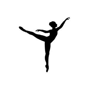 Beautiful Ballet Silhouette Cliparts for Your Creative Projects