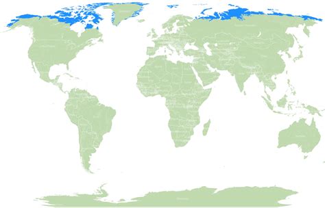 Polar Bear Habitat Map