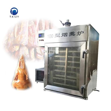 Industrial Meat Smoking Machine Smokehouse Smoke Fish Oven - China Meat Smoking Machine and ...