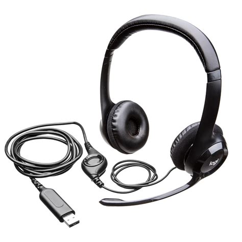 Logitech H390 USB Computer Headset with Noise Cancelling Mic in Black | NFM