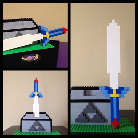 Items similar to Custom Lego Zelda Master Sword and Base on Etsy