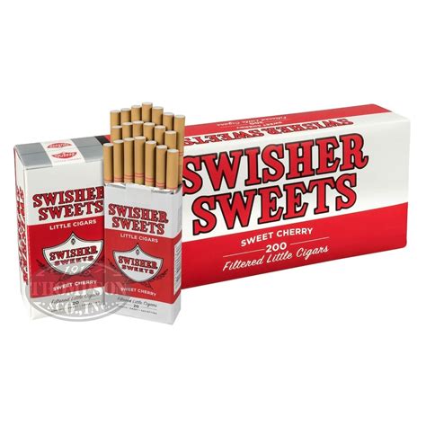 Swisher Sweets Little Cigars Filtered Cigarillo Natural Cherry - Thompson Cigar