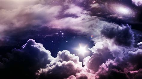 clouds, Outer, Space, Stars, Skyscapes Wallpapers HD / Desktop and Mobile Backgrounds