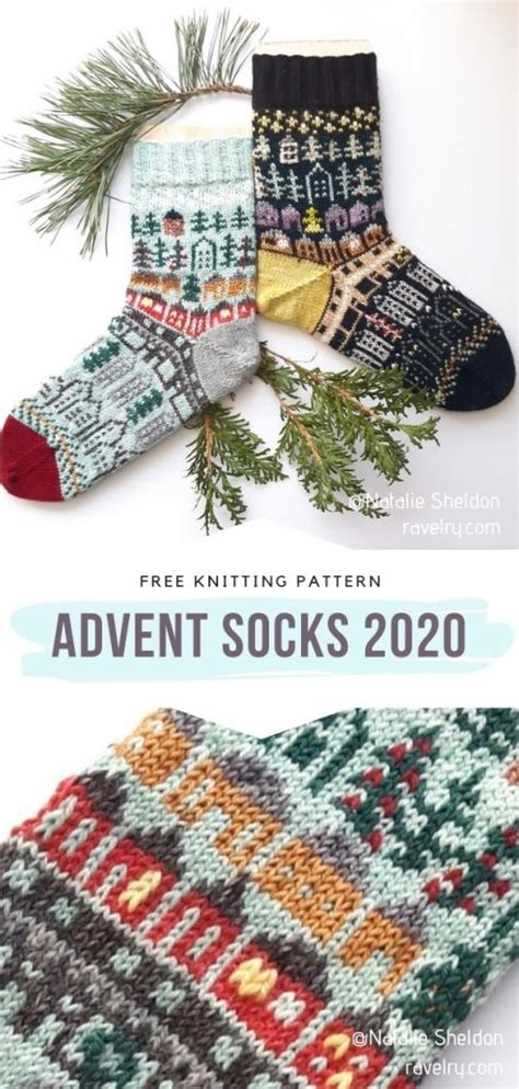 Wonderful Winter Socks - Free Knitting Patterns