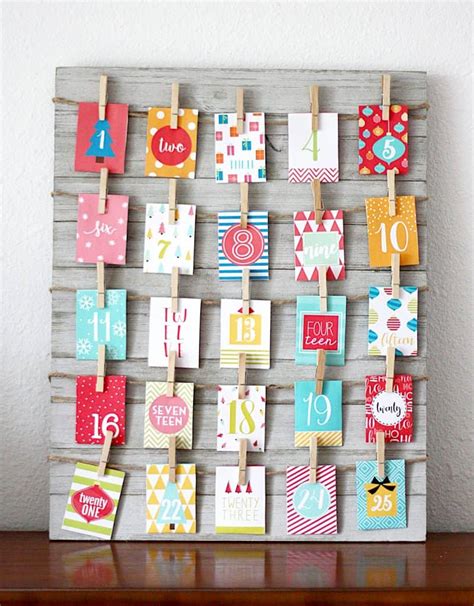 Advent Calendar Craft Ideas Fun Christmas Ideas: 10 Diy Advent Calendar Crafts - gastricbandarizona