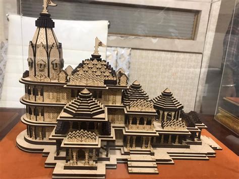 Kalakart | 3D Ram Mandir | Wooden Temple | Ram Mandir Model