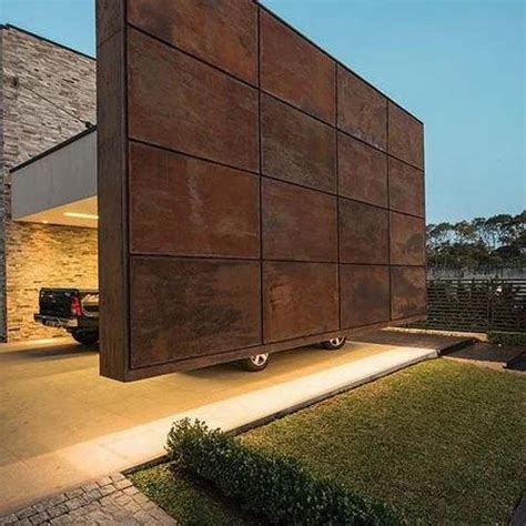 Manual Rusty Corten Steel Wall Cladding, For Facade Elevation, Thickness: 2 - 4 Mm at ₹ 450 ...