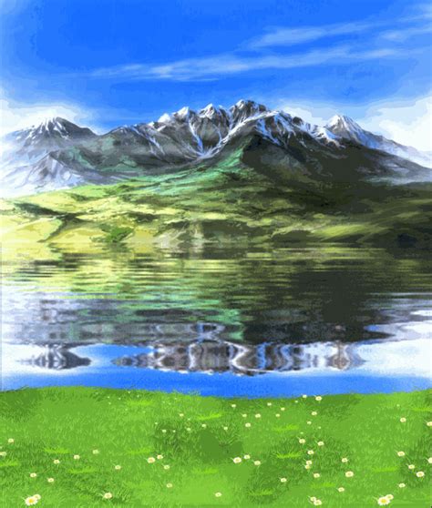 Animated Background - Mountains (01) | Undertow Club