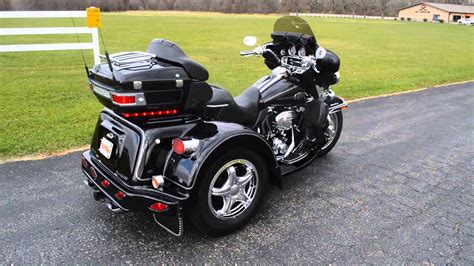 2008 Harley Davidson Ultra Lehman Trike Kit - YouTube