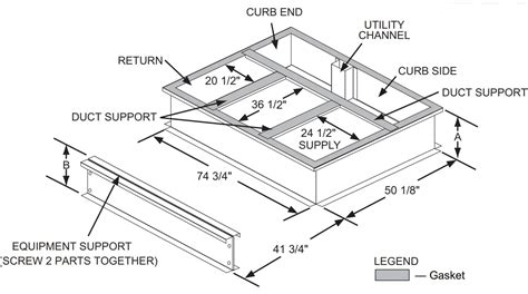 Carrier CRRFCURB053A01 Roof Curb Instruction Manual