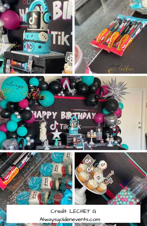 Tiktok Themed Party Collection - Real Party Photos