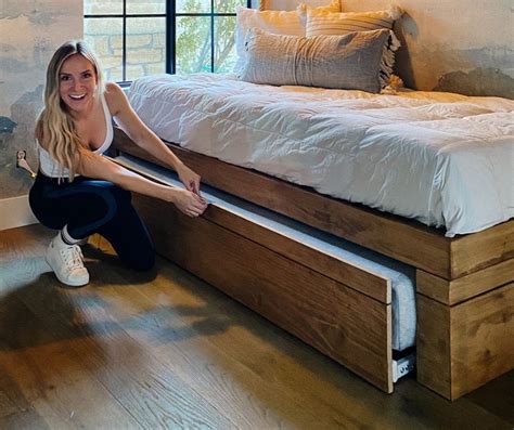 DIY Trundle Bed Anyone Can Make - Angela Rose Home