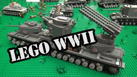 Lego Ww2 Russian Tanks