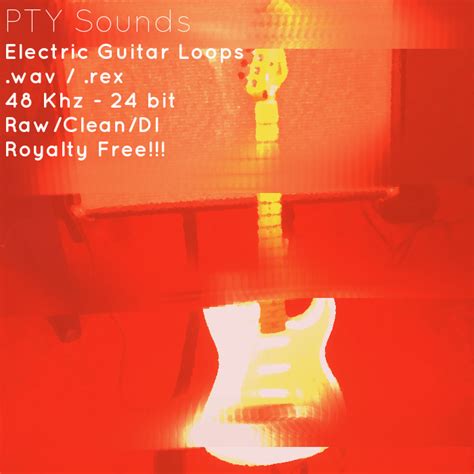 Clean/Raw Electric Guitar Loops (Fender Stratocaster TS) by PTY Sounds