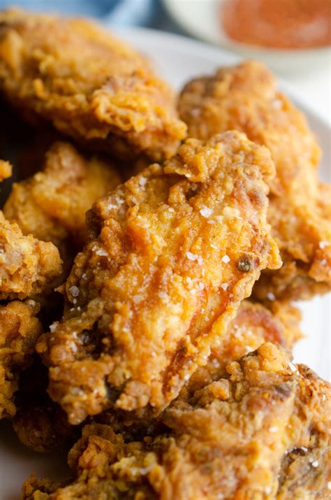 Deep Fried Chicken Wings Recipe | Life's Ambrosia