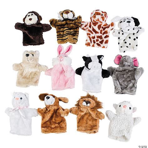 Stuffed Animal Hand Puppets