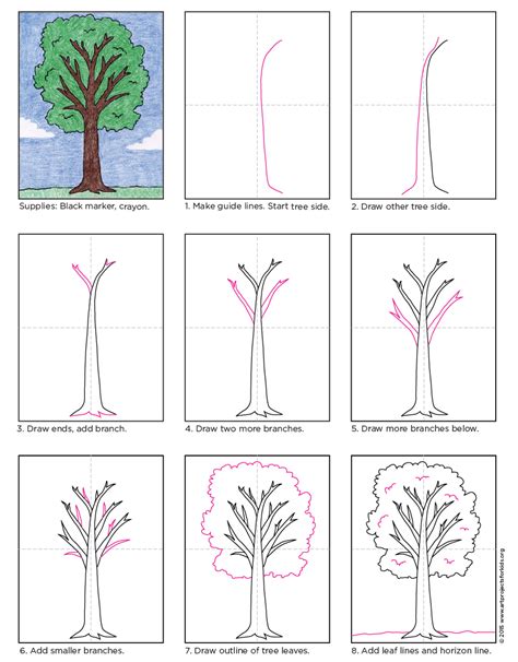 How to Draw a Tree | Art Projects for Kids | Bloglovin’