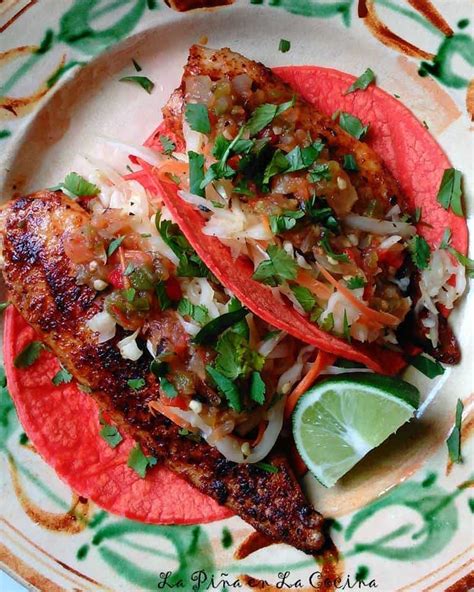 Two Easy Mexican Fish Recipes~Fresh Salsa! - La Piña en la Cocina