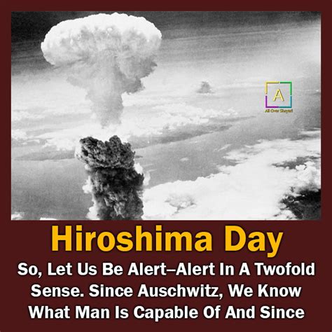 Hiroshima Day Quotes For Peace, Hiroshima Peace Messages