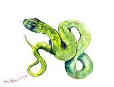 Snake Watercolor at GetDrawings | Free download