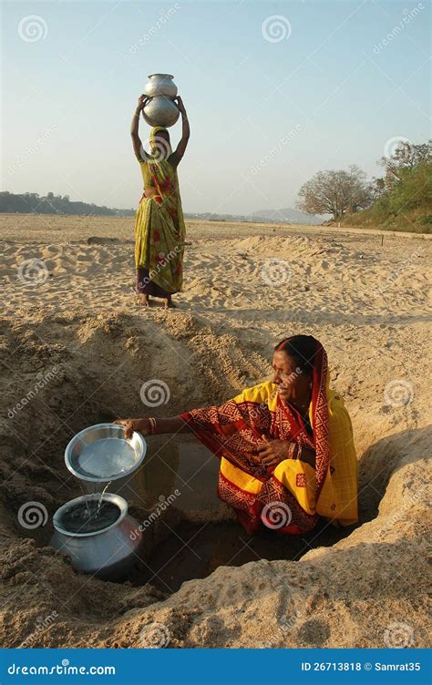 Water Crisis in India editorial stock photo. Image of tropical - 26713818