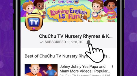 ChuChu TV Nursery Rhymes - ChuchuTV Youtube Subscribe & Notification Promo Video