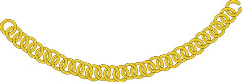 Free clip art "Gold chain 1" by Anonymous