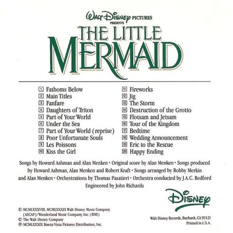 The Little Mermaid Soundtrack Cover