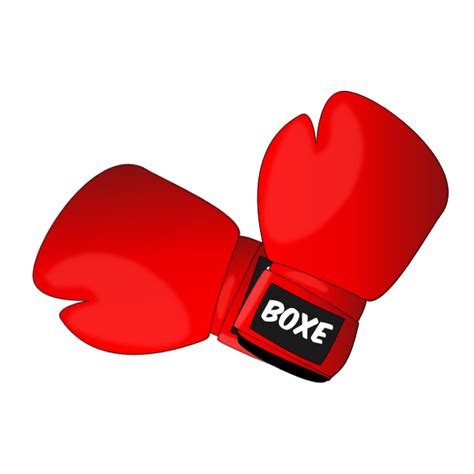 Red boxing gloves vector clip art | Free SVG