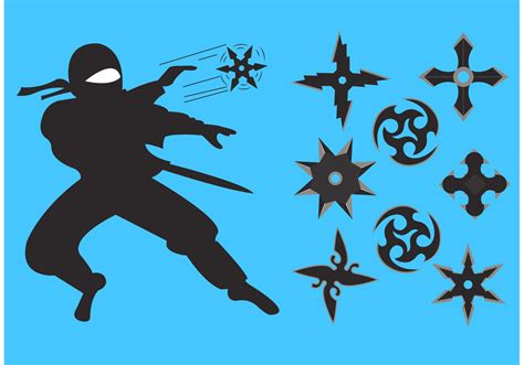 Ninja Throwing Star Vectors 88668 Vector Art at Vecteezy