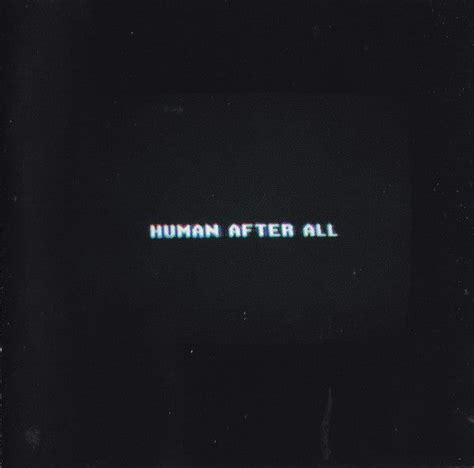 Daft Punk - Human After All | Daft punk, Human after all, Punk tattoo