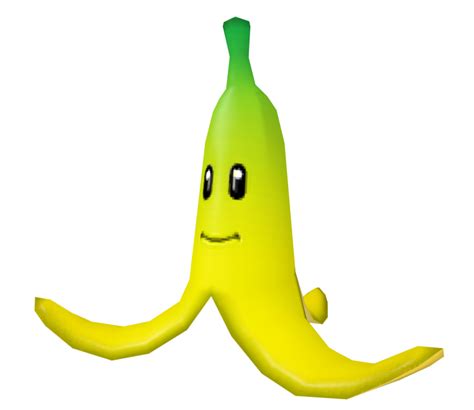 Wii U - Mario Kart 8 - Banana Peel - The Models Resource