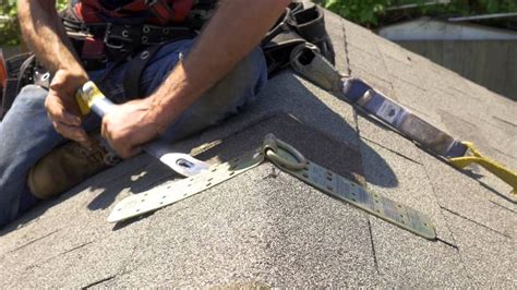 How To: Install a temporary roof anchor | Cool roof, Roof restoration ...